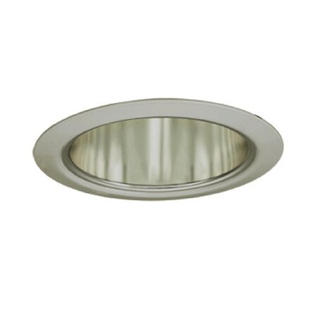 Jesco Line Voltage Aperture Cone Trim 5 in. Satin Chrome Finish TM5510STST